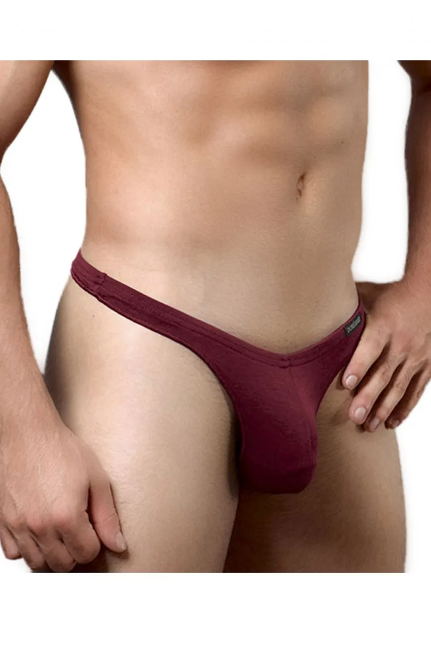 Bekleidung_Doreanse_Herrenunterwäsche Doreanse 1392-BRD Euro-Tanga Farbe Bordeaux