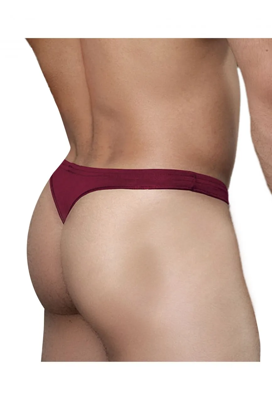 Bekleidung_Doreanse_Herrenunterwäsche Doreanse 1392-BRD Euro-Tanga Farbe Bordeaux