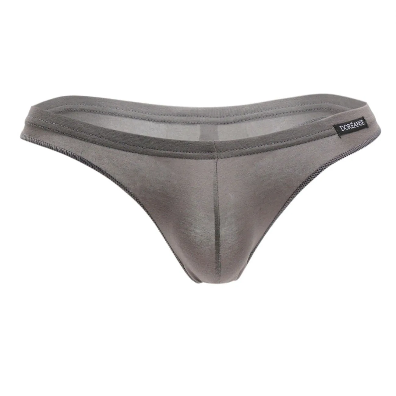 Bekleidung_Doreanse_Herrenunterwäsche Doreanse 1392-SMK Euro-Tanga Farbe Rauch