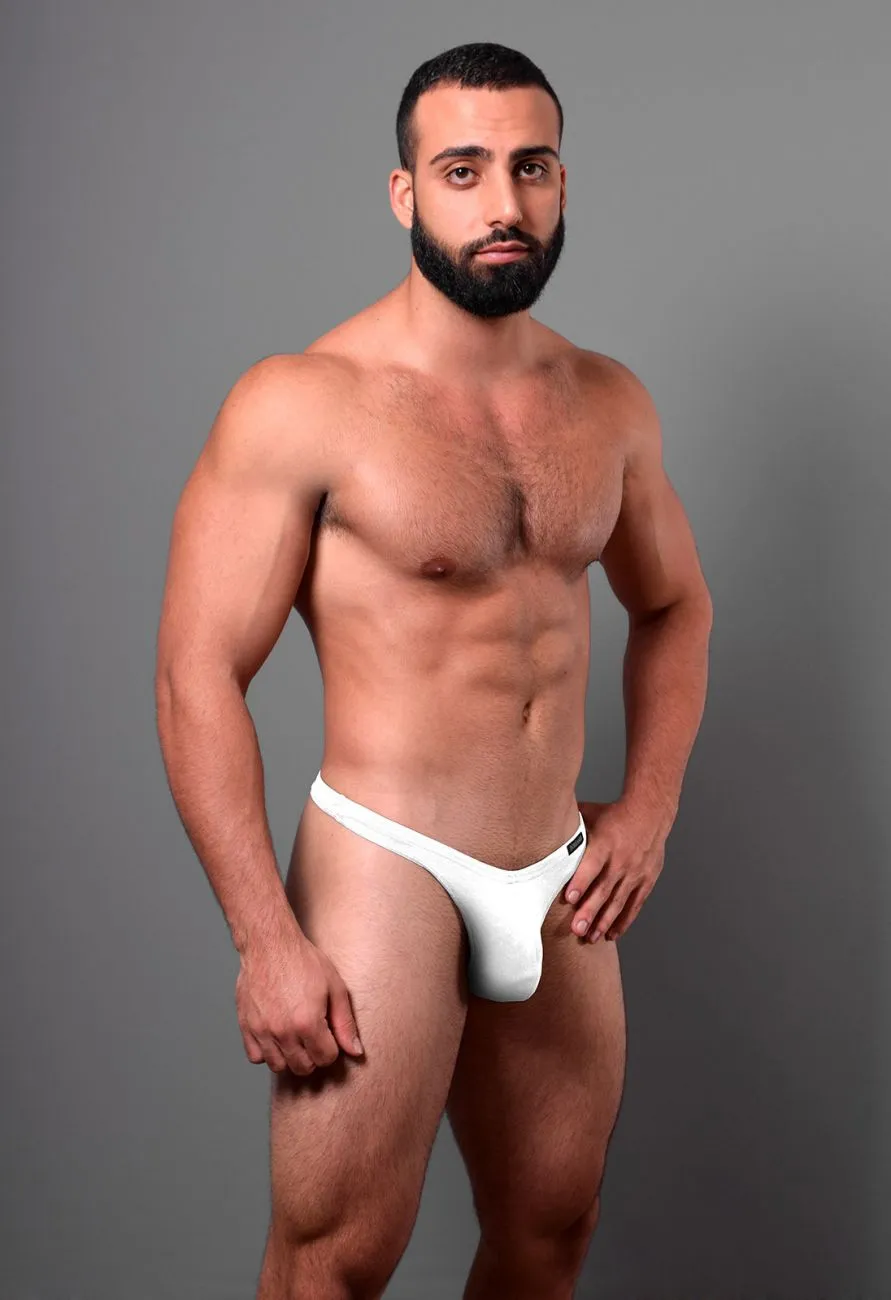 Bekleidung_Doreanse_Herrenunterwäsche Doreanse 1392-WHT Euro Stringfarbe Weiß