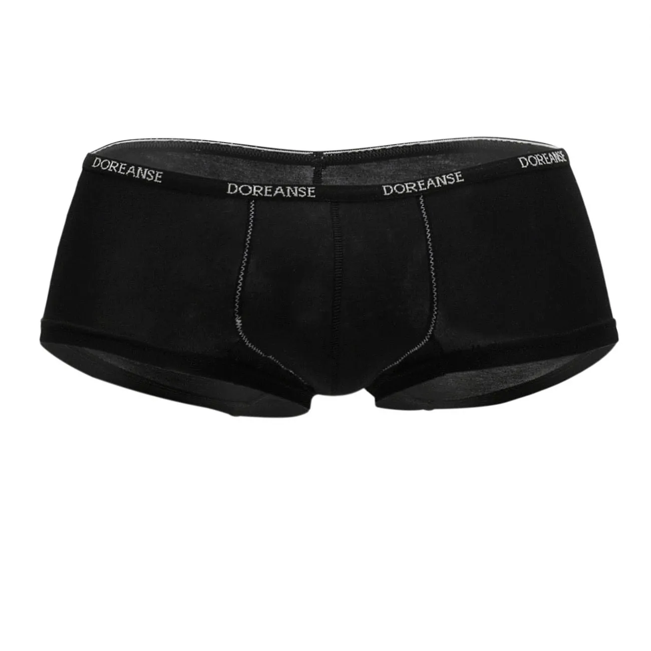 Bekleidung_Doreanse_Herrenunterwäsche Doreanse 1781-BLK Naked Mini Trunk Farbe Schwarz