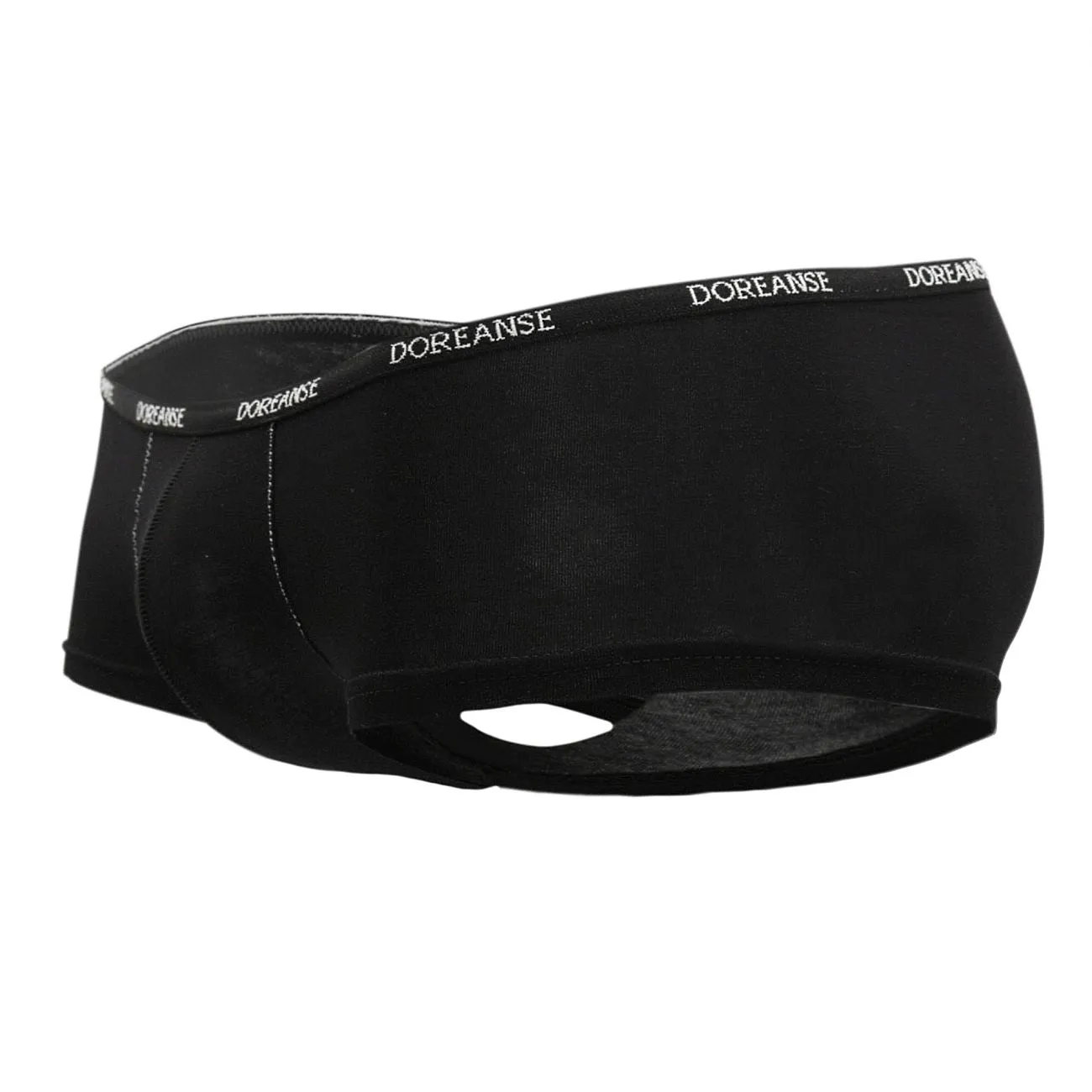 Bekleidung_Doreanse_Herrenunterwäsche Doreanse 1781-BLK Naked Mini Trunk Farbe Schwarz