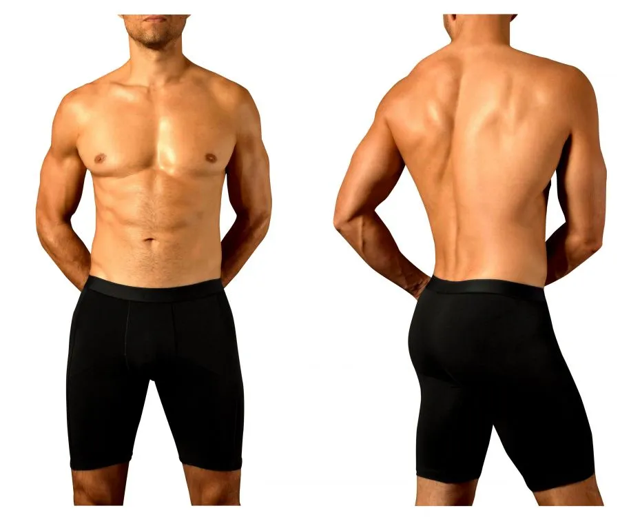 Bekleidung_Doreanse_Herrenunterwäsche Doreanse 1792-BLK Sport Boxershorts Farbe Schwarz