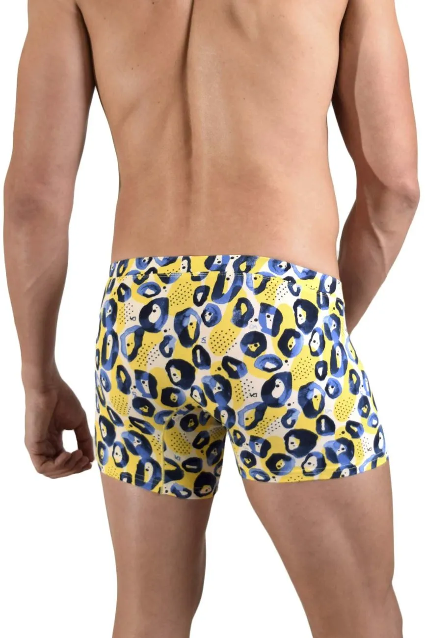 Bekleidung_Doreanse_Herrenunterwäsche Doreanse 1799-PRN Leopardenmuster Boxershorts Farbig bedruckt