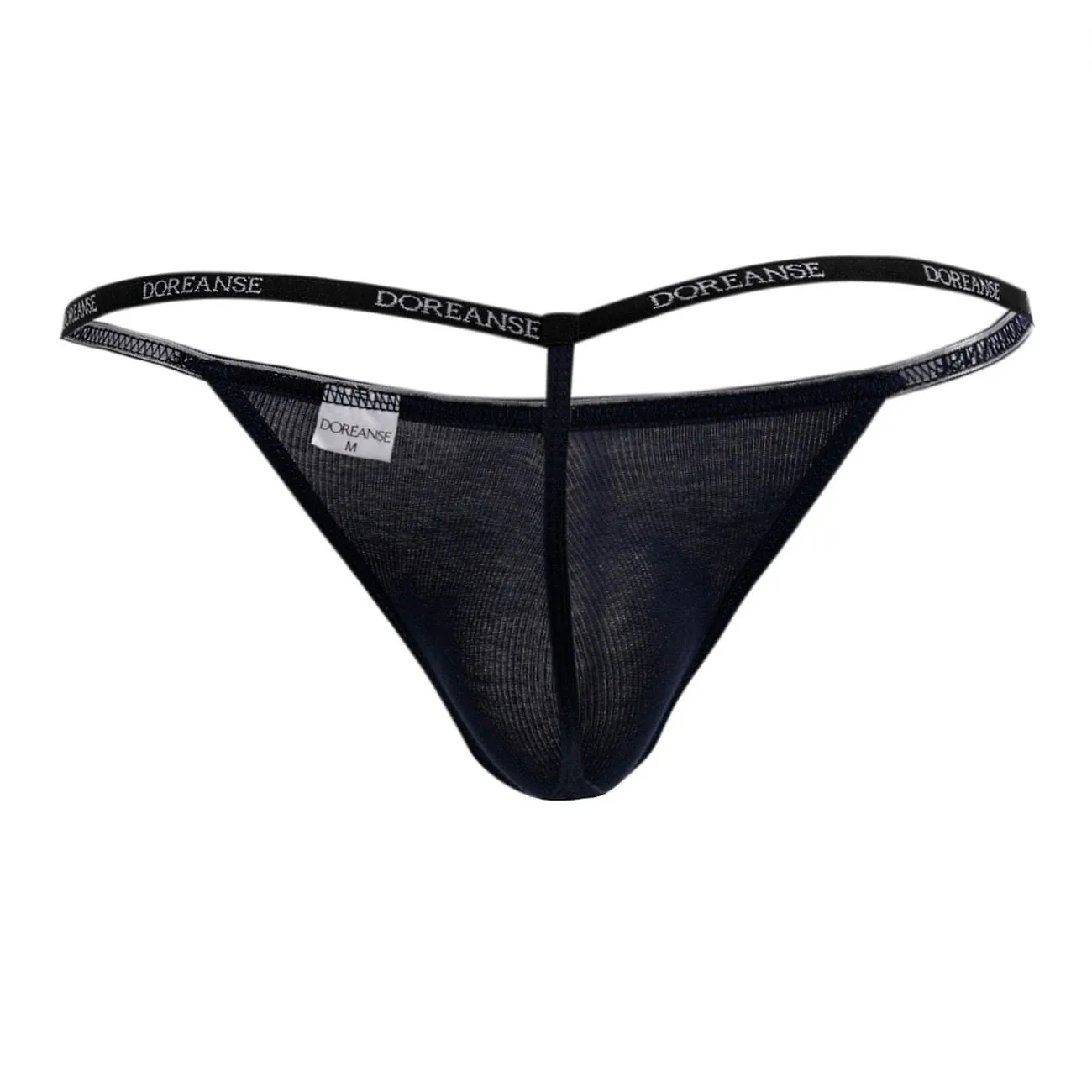 Bekleidung_Doreanse_Herrenunterwäsche Rippen-Modal-T-String