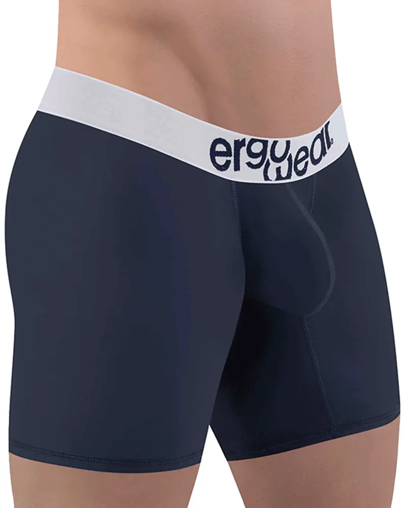 Bekleidung_Ergowear_Herrenunterwäsche Ergowear Ew1473 Max Cotton Boxershorts Marineblau