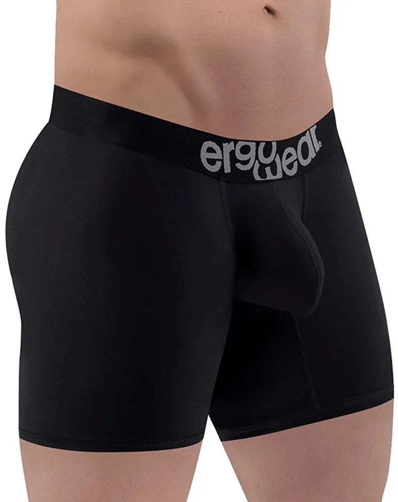 Bekleidung_Ergowear_Herrenunterwäsche Ergowear Ew1485 Max Cotton Boxershorts Schwarz