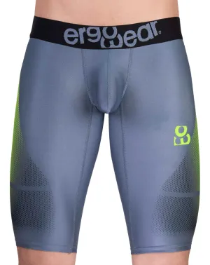 Bekleidung_Ergowear_Herrenunterwäsche Ergowear Ew1603 Max Se Sportshorts Grau-grün