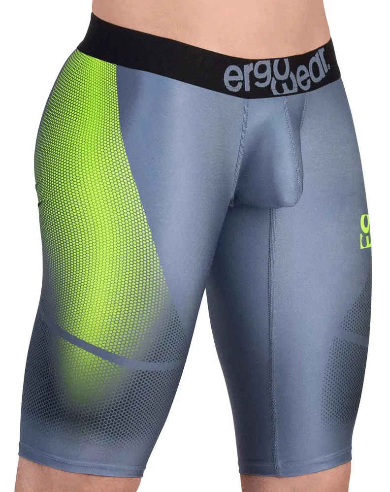 Bekleidung_Ergowear_Herrenunterwäsche Ergowear Ew1603 Max Se Sportshorts Grau-grün