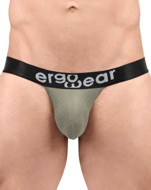 Bekleidung_Ergowear_Herrenunterwäsche Ergowear Ew1677 Max Flow G-String Rauchgrün