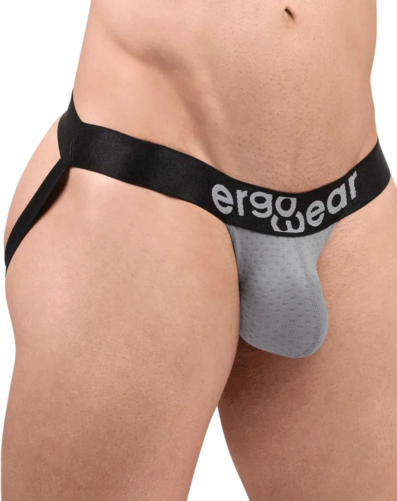 Bekleidung_Ergowear_Herrenunterwäsche Ergowear Ew1681 Max Flow Jockstrap Grau
