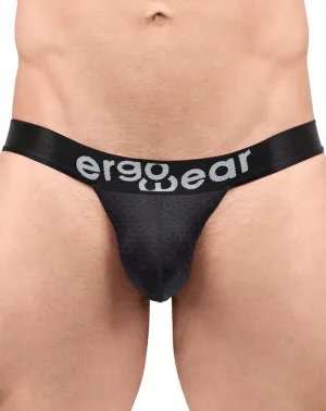 Bekleidung_Ergowear_Herrenunterwäsche Ergowear Ew1687 Max Flow G-String Schwarz
