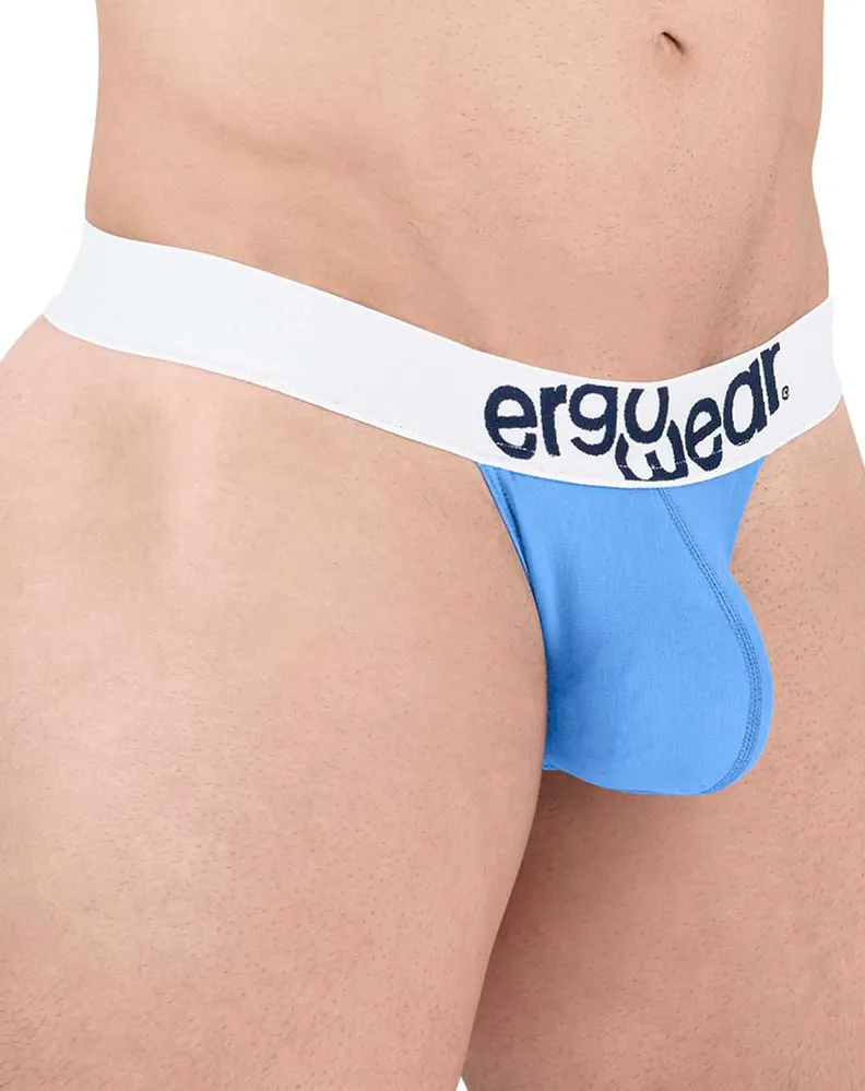 Bekleidung_Ergowear_Herrenunterwäsche Ergowear Ew1711 Max Cotton Tangas Hellblau
