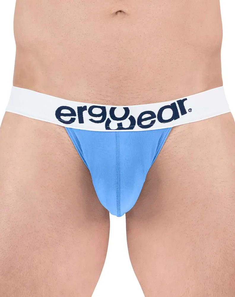 Bekleidung_Ergowear_Herrenunterwäsche Ergowear Ew1711 Max Cotton Tangas Hellblau