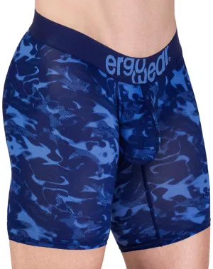 Bekleidung_Ergowear_Herrenunterwäsche Ergowear Ew1721 Max Se Camo Boxershorts Blau