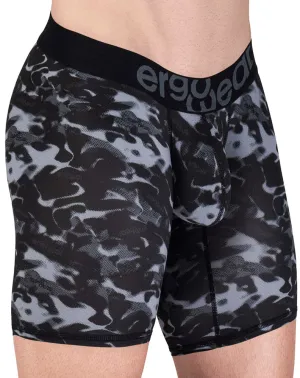 Bekleidung_Ergowear_Herrenunterwäsche Ergowear Ew1725 Max Se Camo Boxershorts Schwarz