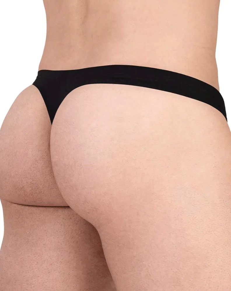 Bekleidung_Ergowear_Herrenunterwäsche Ergowear Ew1726 Feel Gr8 Baumwoll-Tanga Schwarz