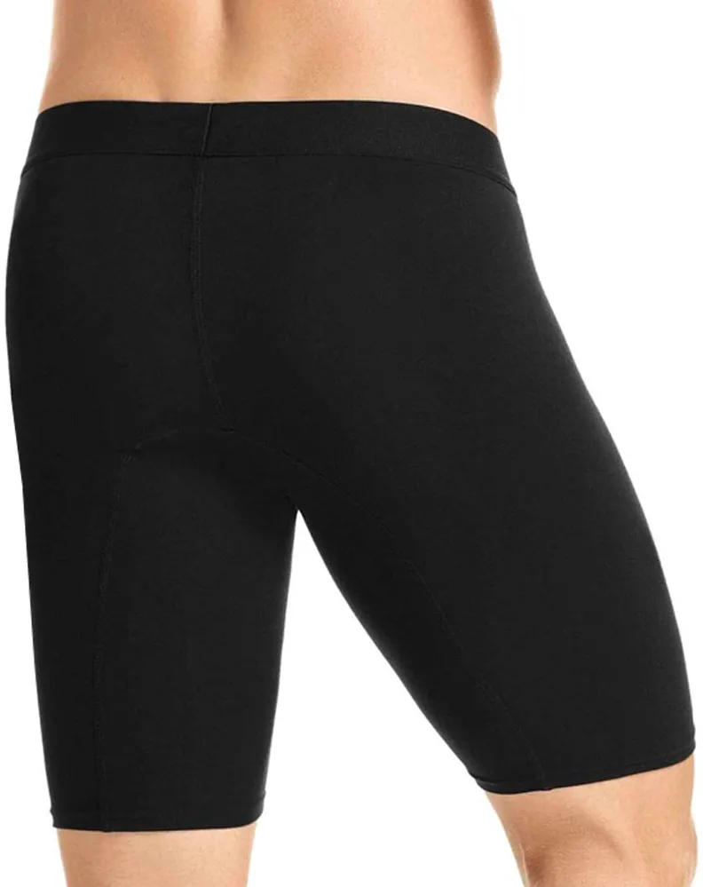 Bekleidung_Hawai_Herren Unterwäsche Hawai 41903 Einfarbige Sport Boxershorts Schwarz