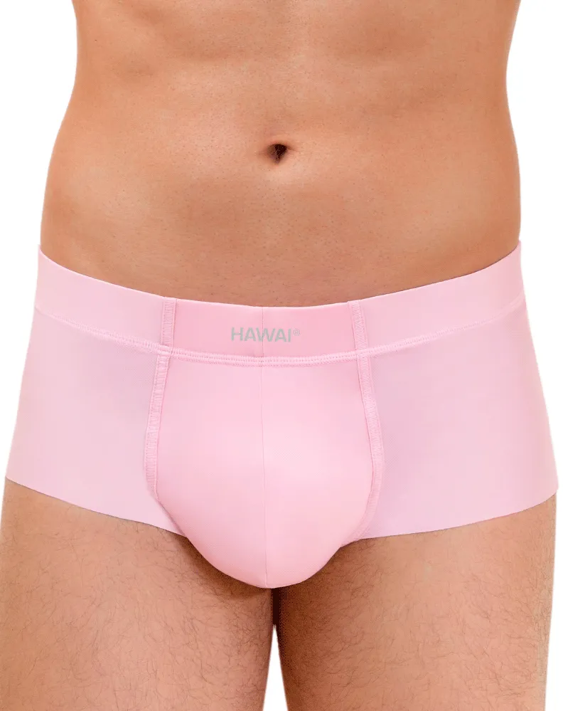Bekleidung_Hawai_Herrenunterwäsche Hawai 42142 Einfarbige Mini-Boxershorts Pink