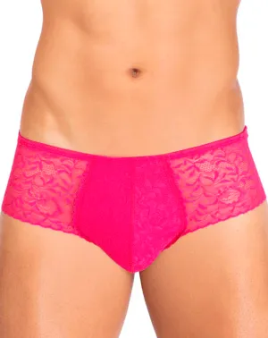 Bekleidung_Hawai_Herrenunterwäsche Hawai 42152 Spitzen-Slip Fuchsia