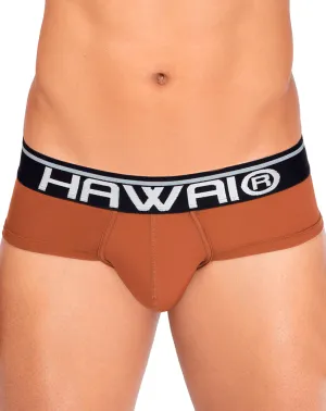 Bekleidung_Hawai Herrenunterwäsche Hawai 42191 Einfarbige Mikrofaser-Hüftslips Amber
