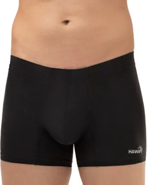Bekleidung_Hawai Herrenunterwäsche Hawai 42222 Mikrofaser-Boxershorts Schwarz