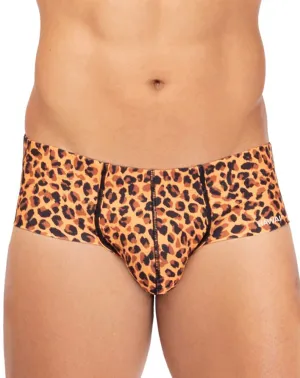 Bekleidung_Hawai Herrenunterwäsche Hawai 42319 Mikrofaser-Slip mit Animal-Print