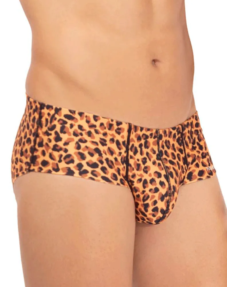Bekleidung_Hawai Herrenunterwäsche Hawai 42319 Mikrofaser-Slip mit Animal-Print