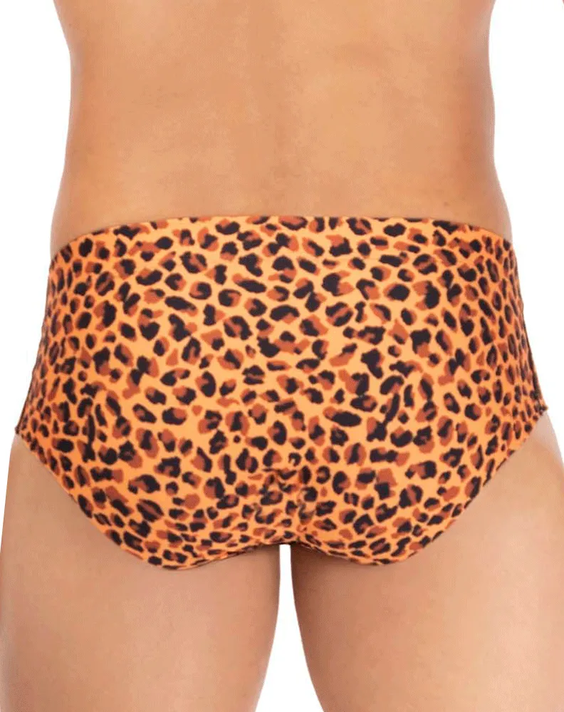 Bekleidung_Hawai Herrenunterwäsche Hawai 42319 Mikrofaser-Slip mit Animal-Print
