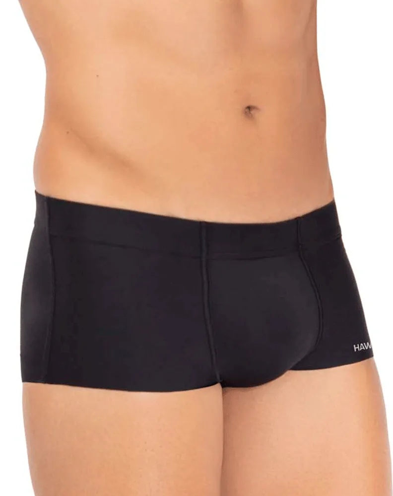 Bekleidung_Hawai_Herrenunterwäsche Hawai 42344 Mikrofaser-Boxershorts Schwarz