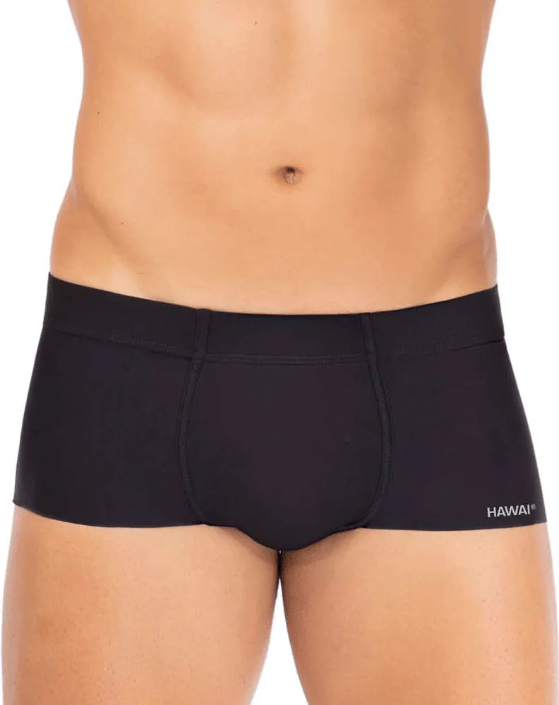 Bekleidung_Hawai_Herrenunterwäsche Hawai 42344 Mikrofaser-Boxershorts Schwarz