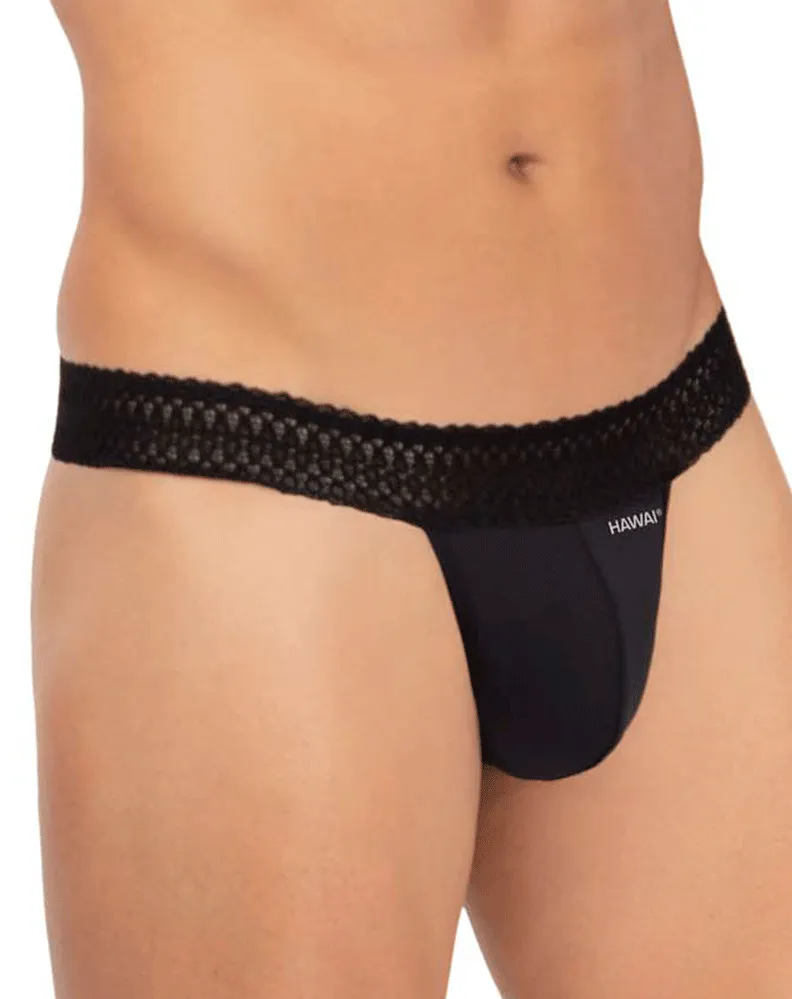 Bekleidung_Hawai_Herrenunterwäsche Hawai 42347 Mikrofaser-Tangas Schwarz
