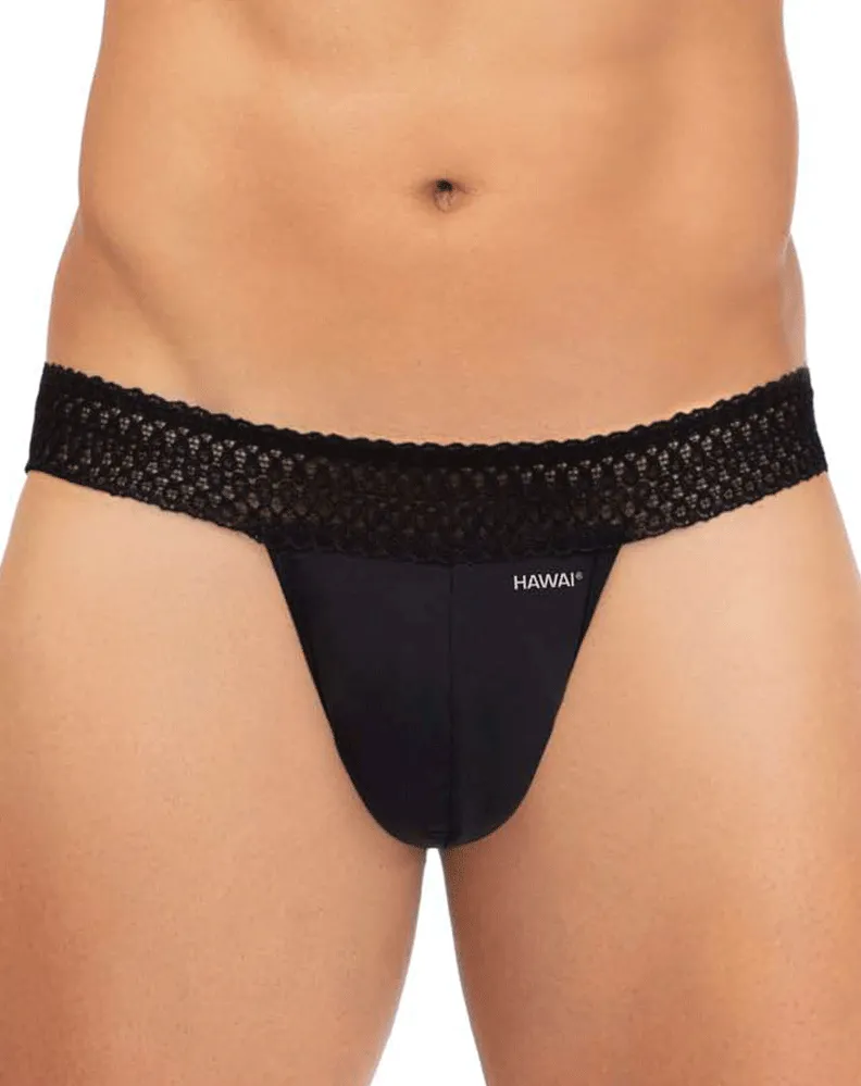 Bekleidung_Hawai_Herrenunterwäsche Hawai 42347 Mikrofaser-Tangas Schwarz