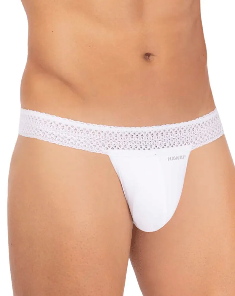 Bekleidung_Hawai Herrenunterwäsche Hawai 42347 Mikrofaser Tangas Weiß