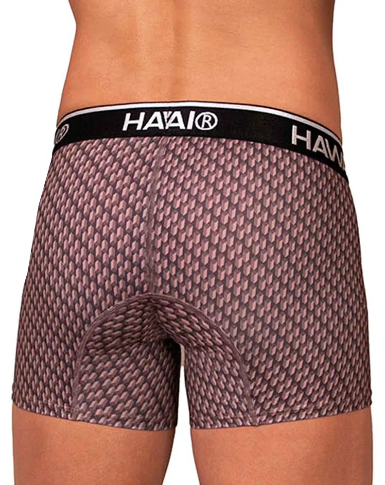 Bekleidung_Hawai Herrenunterwäsche Hawai 42420 Bedruckte Boxershorts Kakao