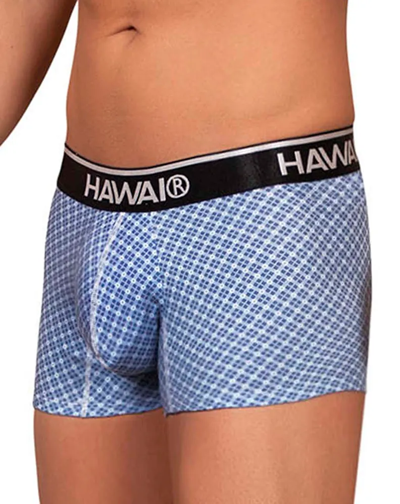 Bekleidung_Hawai Herrenunterwäsche Hawai 42421 Bedruckte Boxershorts Blau