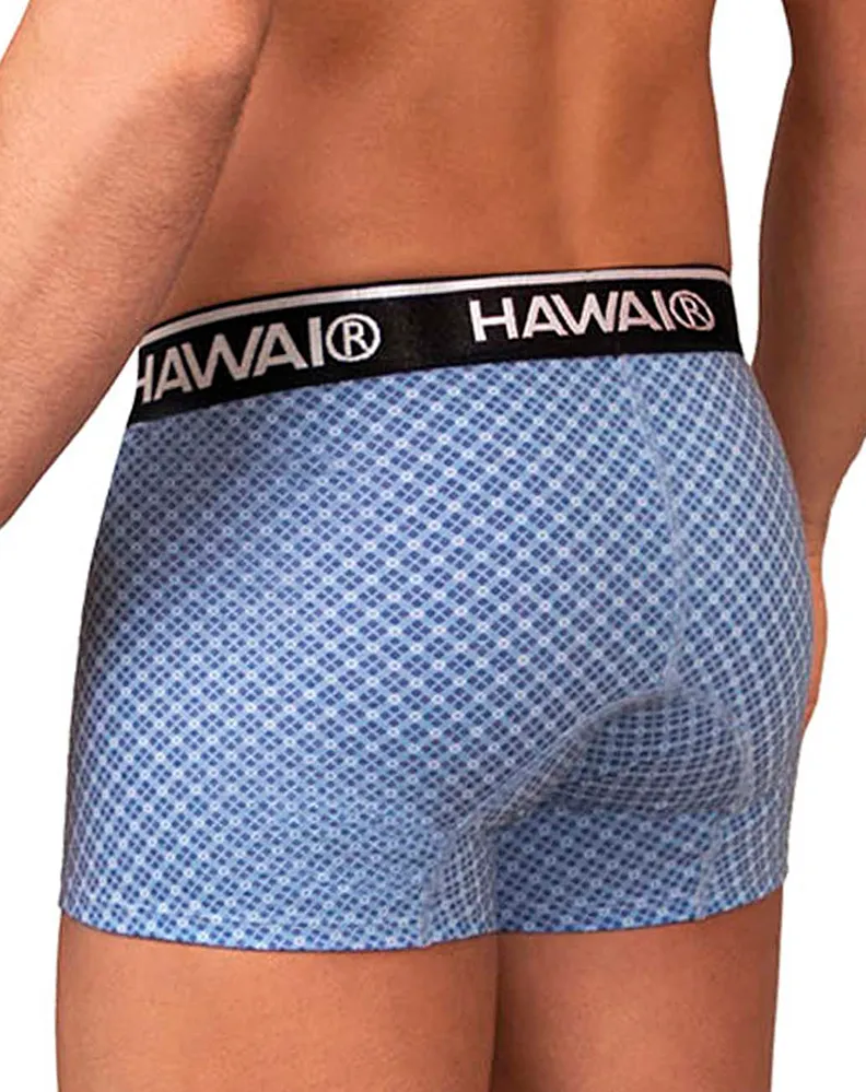 Bekleidung_Hawai Herrenunterwäsche Hawai 42421 Bedruckte Boxershorts Blau