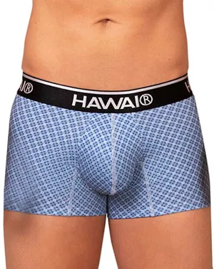 Bekleidung_Hawai Herrenunterwäsche Hawai 42421 Bedruckte Boxershorts Blau