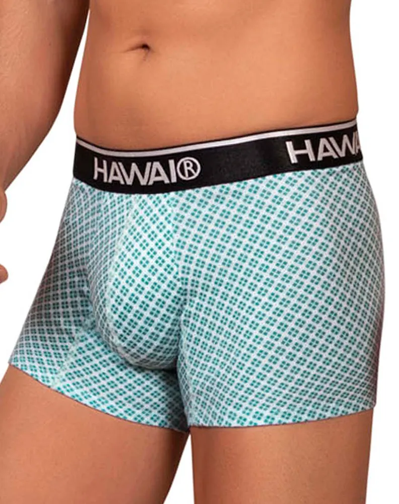 Bekleidung_Hawai Herrenunterwäsche Hawai 42421 Bedruckte Boxershorts Grün