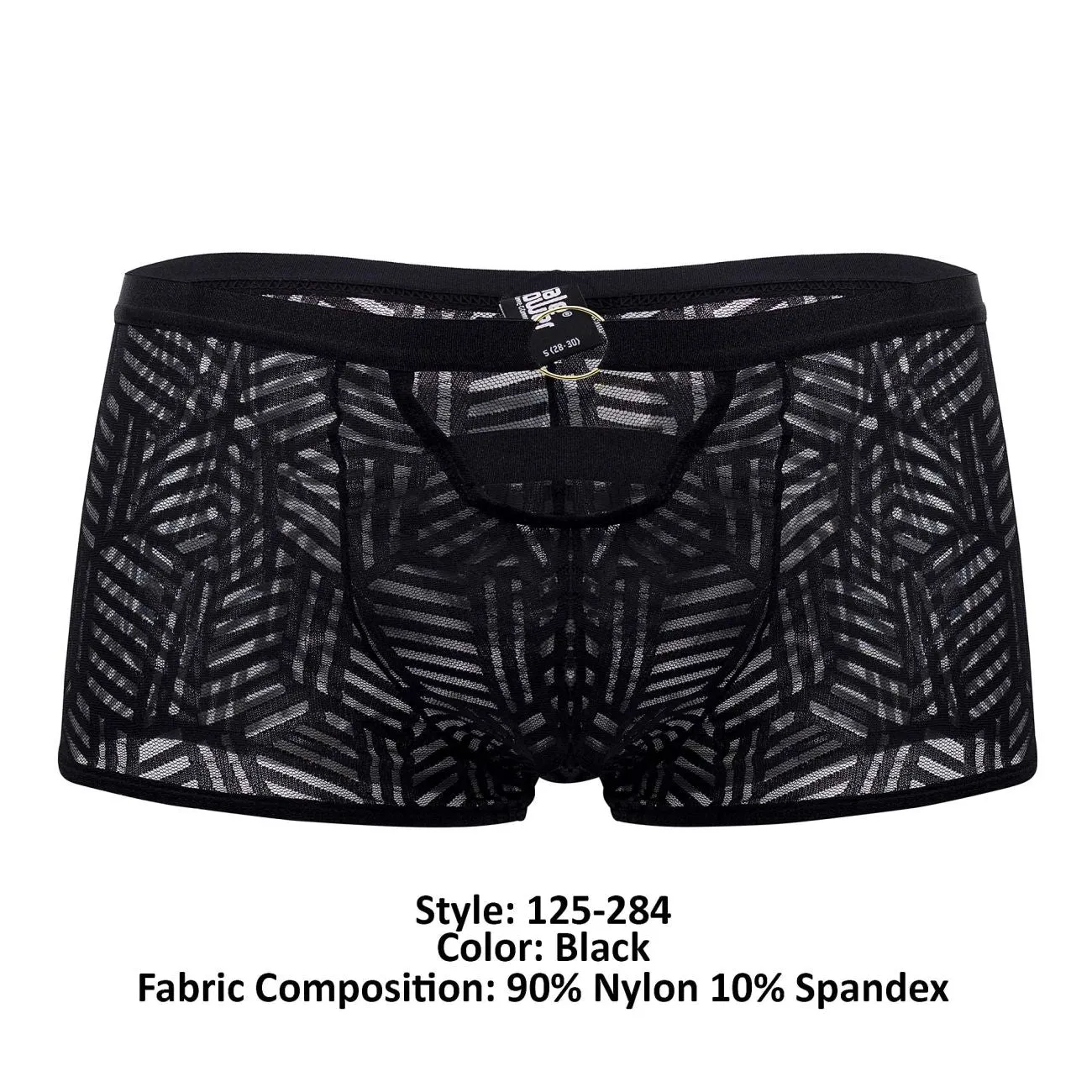 Bekleidung_Herren Power_Herrenunterwäsche Male Power 125-284 Unverschämtes Erwachen Freche Ausschnitt Short Farbe Schwarz