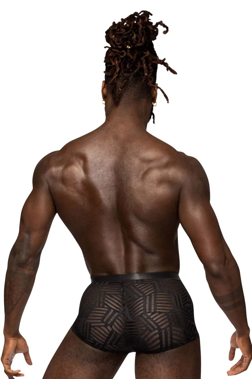 Bekleidung_Herren Power_Herrenunterwäsche Male Power 125-284 Unverschämtes Erwachen Freche Ausschnitt Short Farbe Schwarz