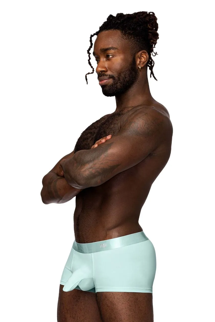 Bekleidung_Herren Power_Herrenunterwäsche Male Power 129-281 Leichte Mini-Shorts mit Ärmeln Farbe Aqua