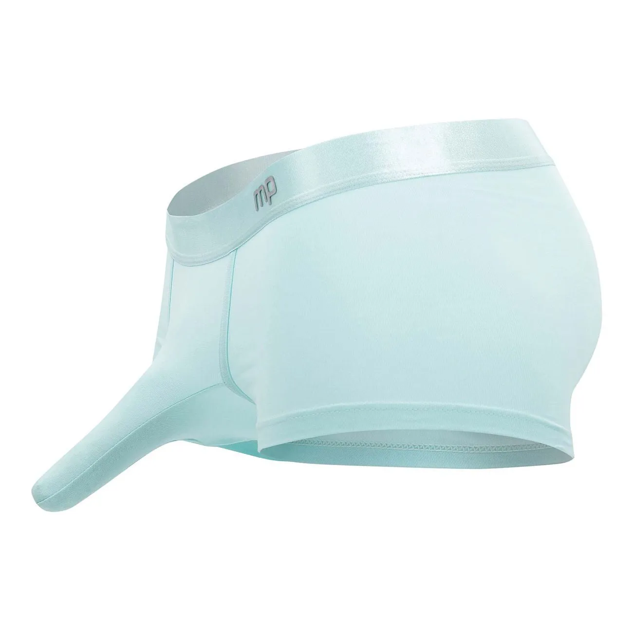Bekleidung_Herren Power_Herrenunterwäsche Male Power 129-281 Leichte Mini-Shorts mit Ärmeln Farbe Aqua