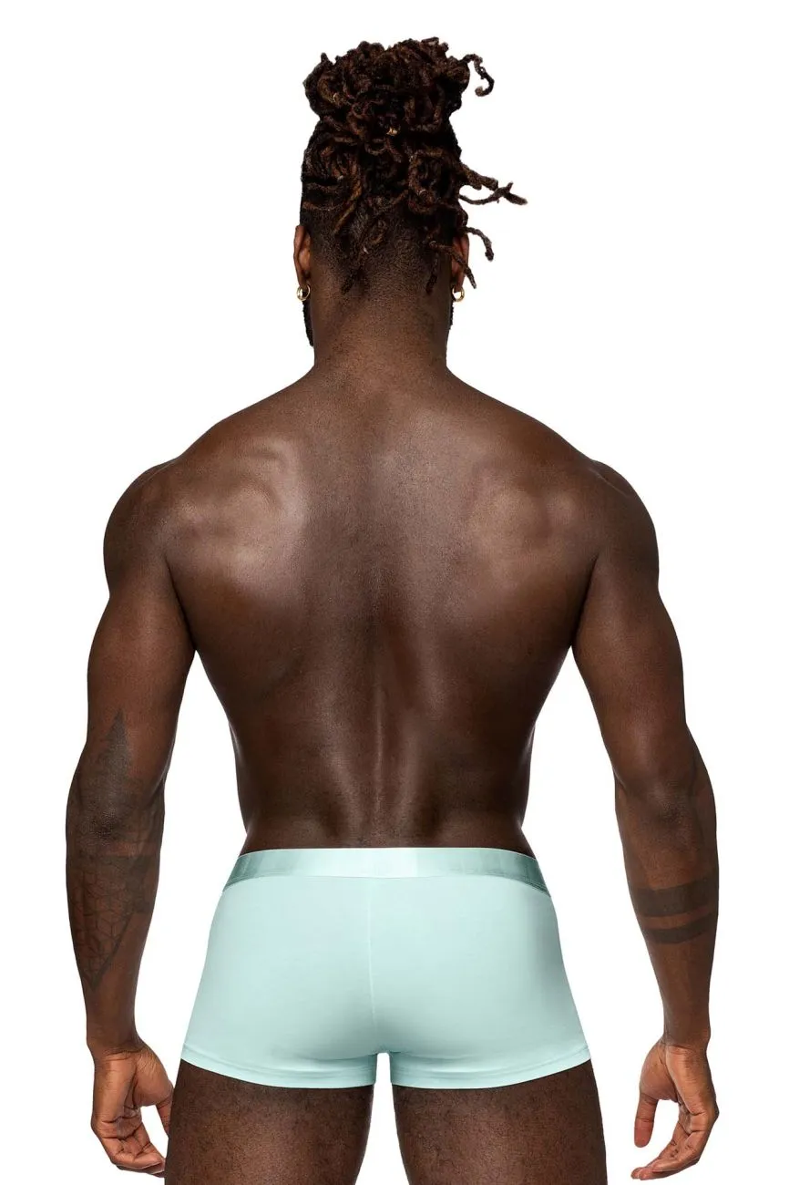 Bekleidung_Herren Power_Herrenunterwäsche Male Power 129-281 Leichte Mini-Shorts mit Ärmeln Farbe Aqua