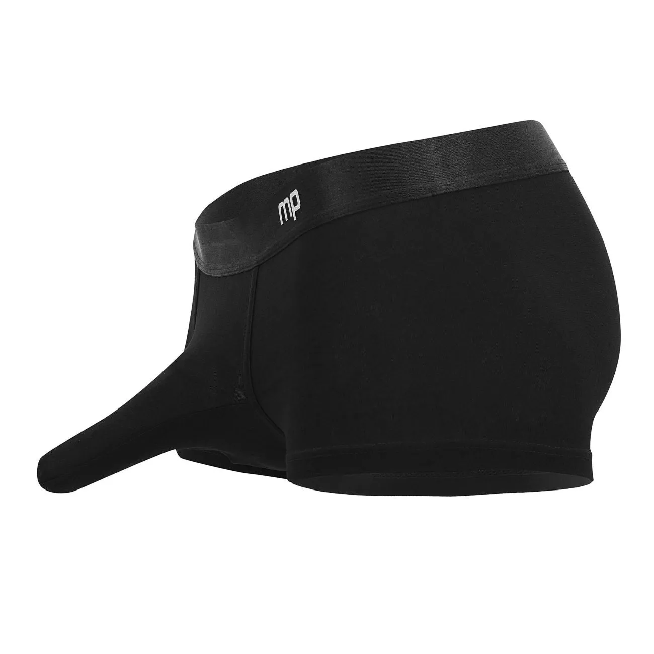 Bekleidung_Herren Power_Herrenunterwäsche Male Power 129-281 Leichte Mini-Shorts mit Ärmeln Farbe Schwarz