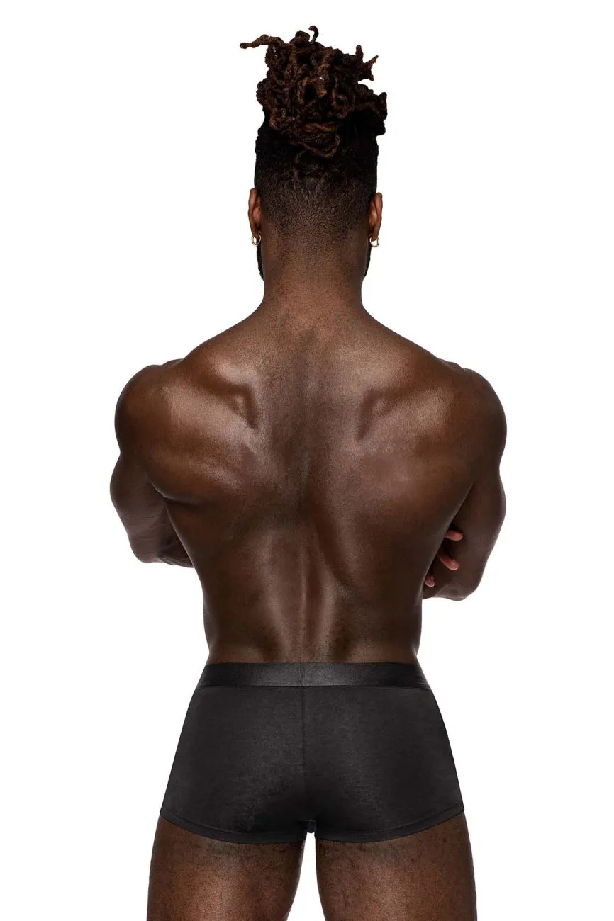 Bekleidung_Herren Power_Herrenunterwäsche Male Power 129-281 Leichte Mini-Shorts mit Ärmeln Farbe Schwarz