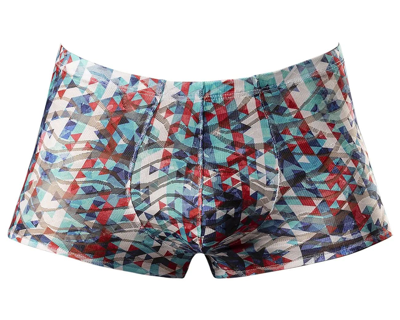 Bekleidung_Herren Power_Herrenunterwäsche Male Power 131-293 Deine Spitze oder Meine Beutel Short Farbe Rot-Weiß-Blau