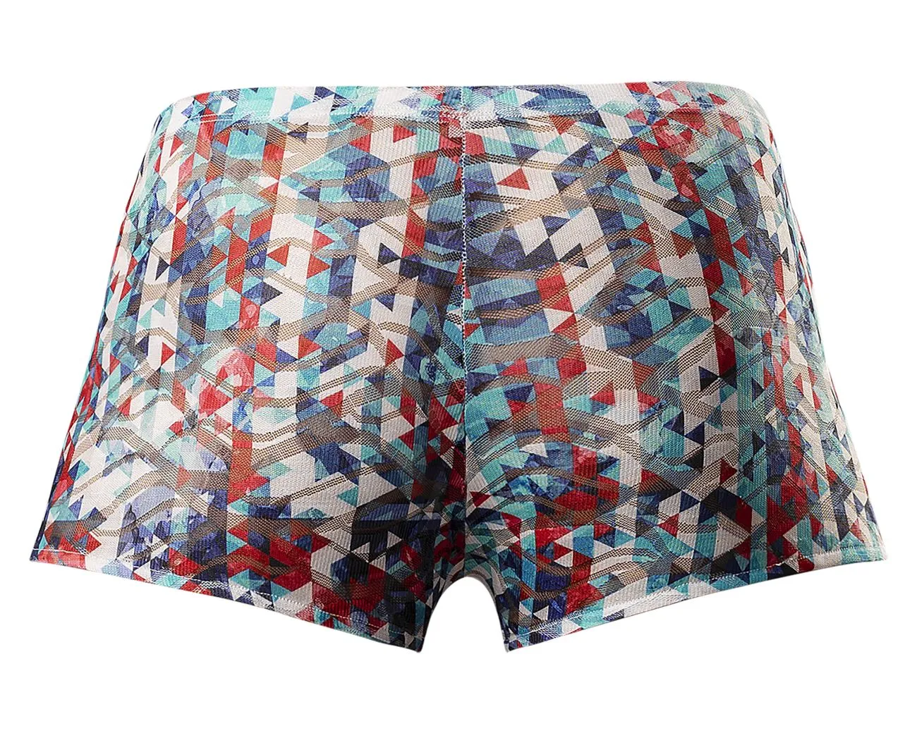 Bekleidung_Herren Power_Herrenunterwäsche Male Power 131-293 Deine Spitze oder Meine Beutel Short Farbe Rot-Weiß-Blau