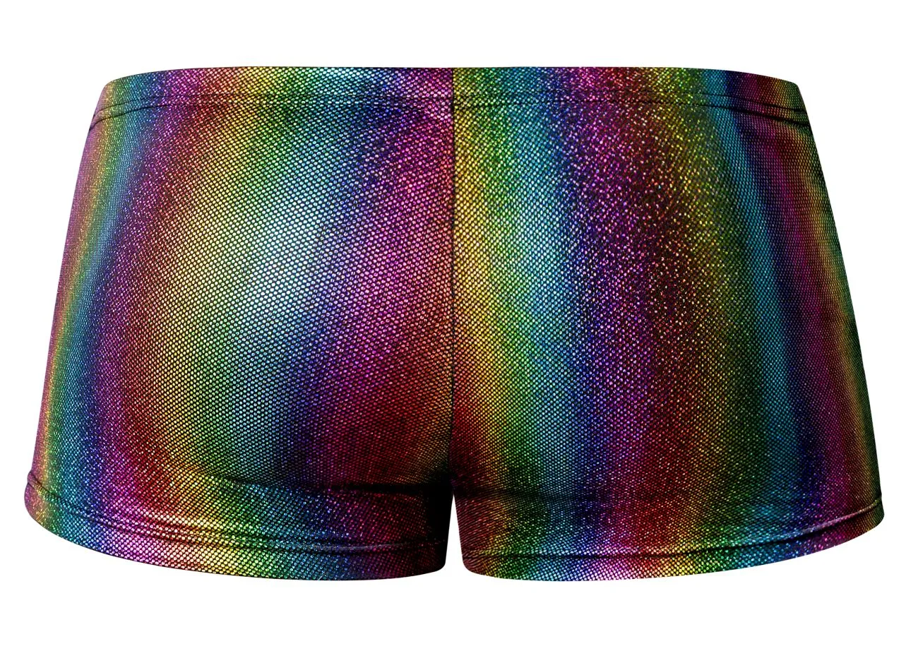 Bekleidung_Herren Power_Herrenunterwäsche Male Power 132-297 Pack N Play Pocket Short Farbe Regenbogen