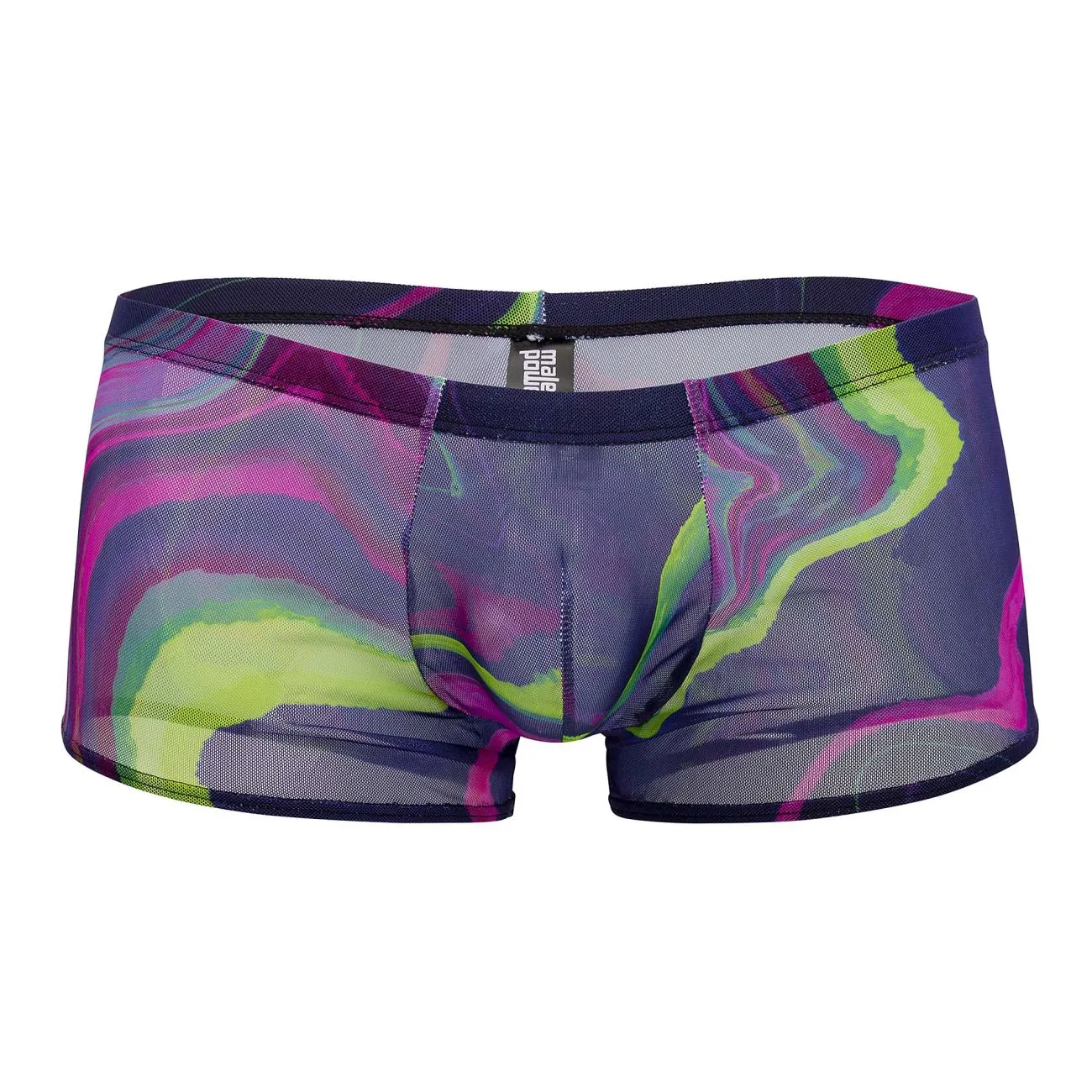 Bekleidung_Herren Power_Herrenunterwäsche Male Power 145-278 Galaktische Mini-Shorts Farbig Bedruckt